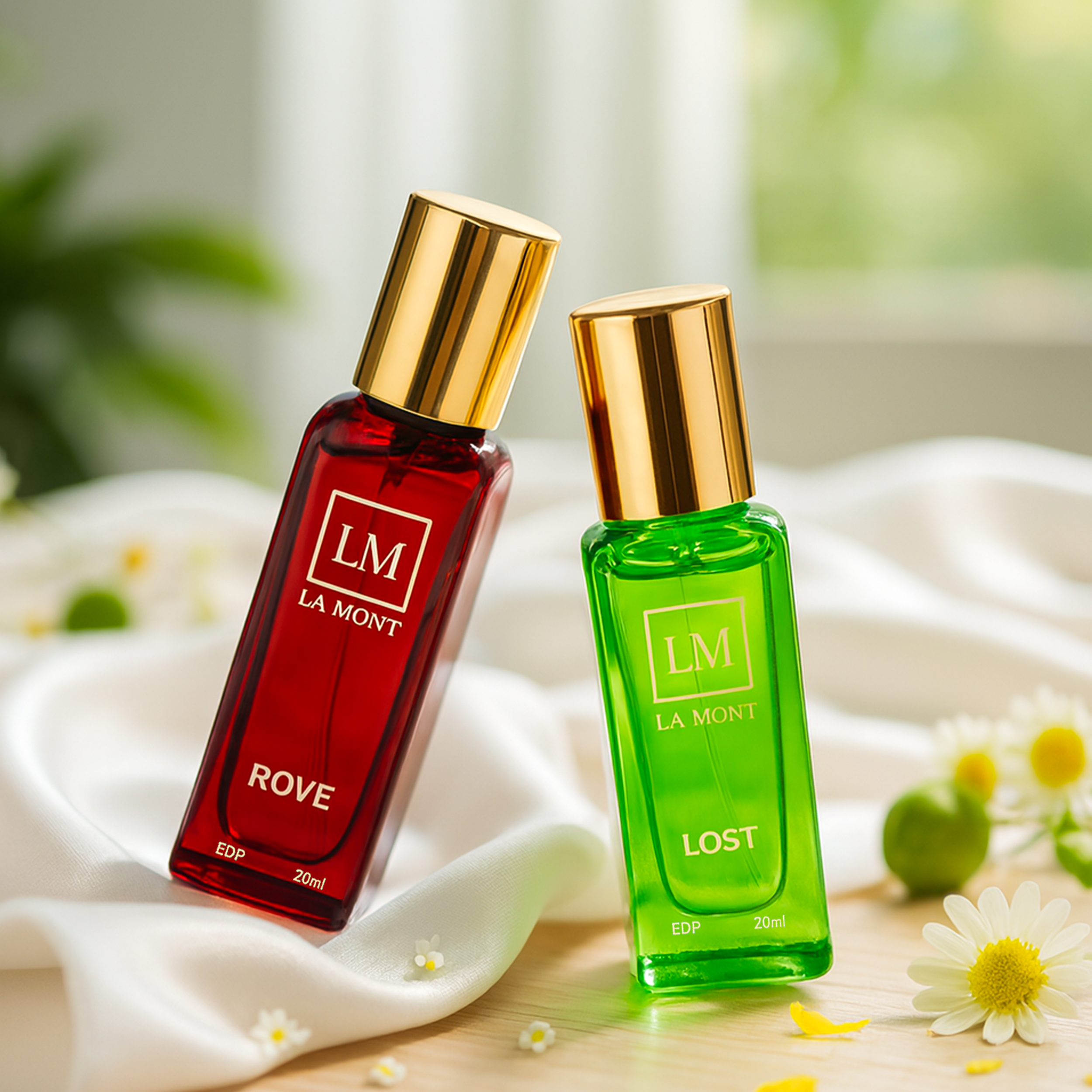 LA MONT ROVE & LOST EDP Unisex Combo (2x20ml)