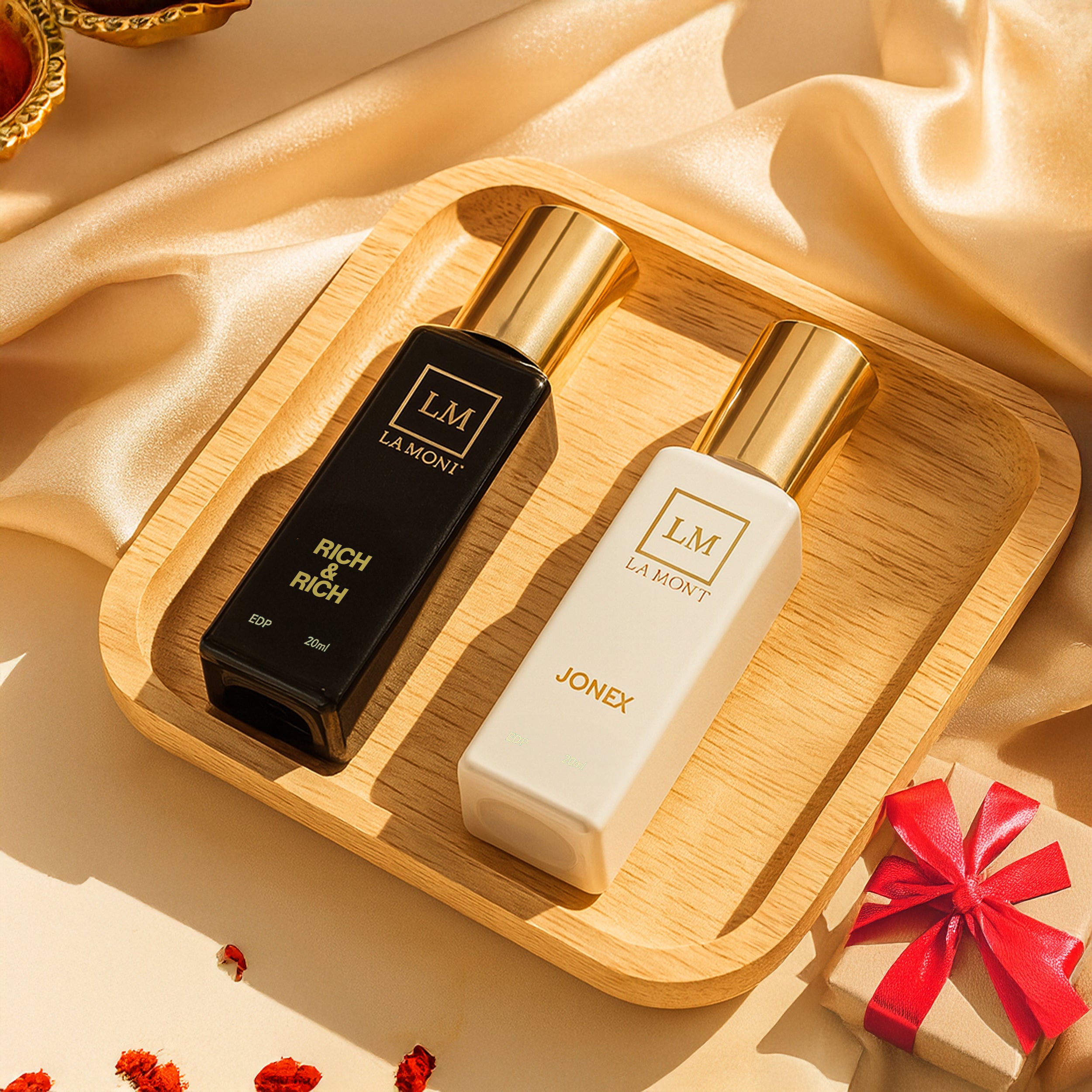LA MONT RICH & RICH & JONEX EDP Unisex Combo (2x20ml