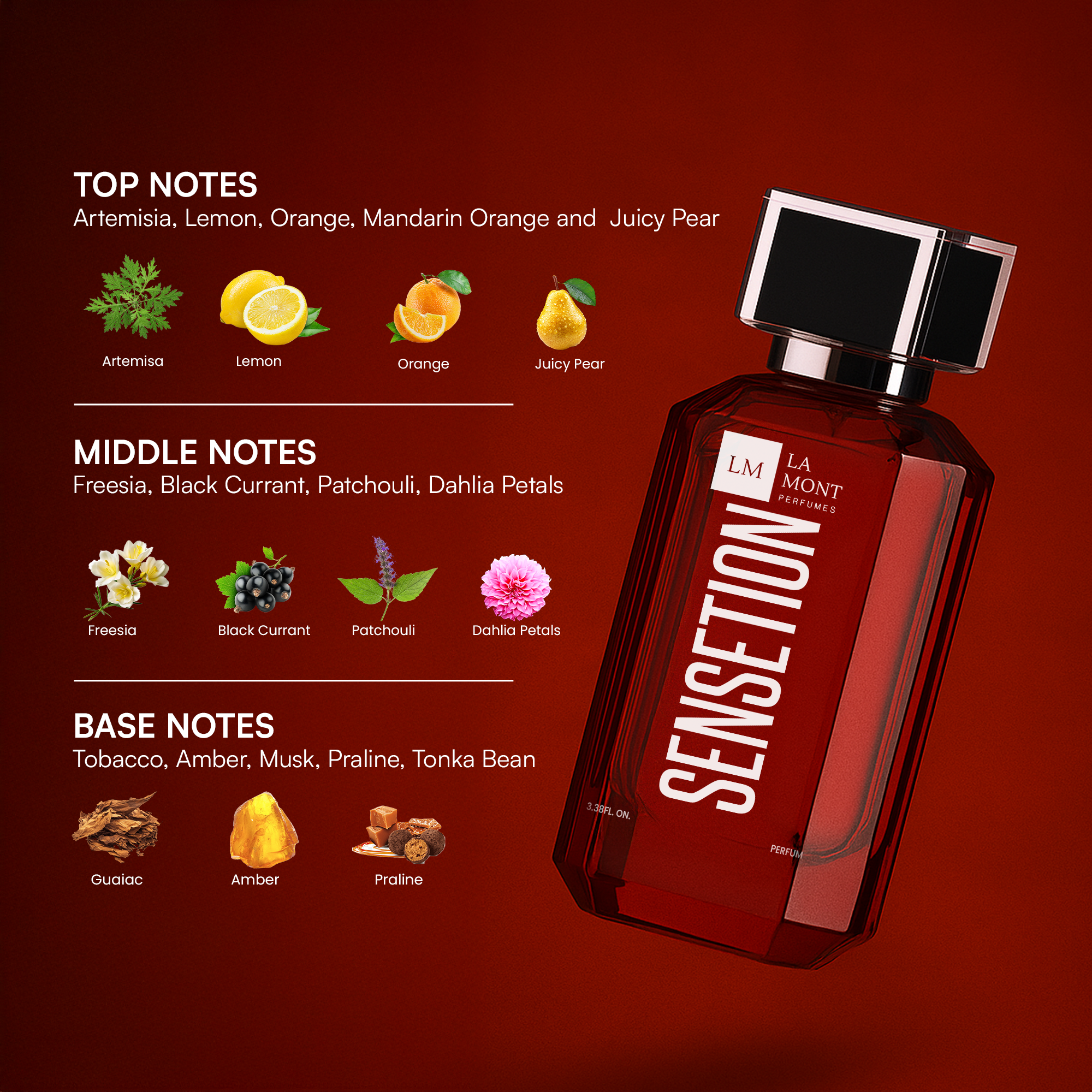 Sensetion Eau de Parfume 100ml Unisex