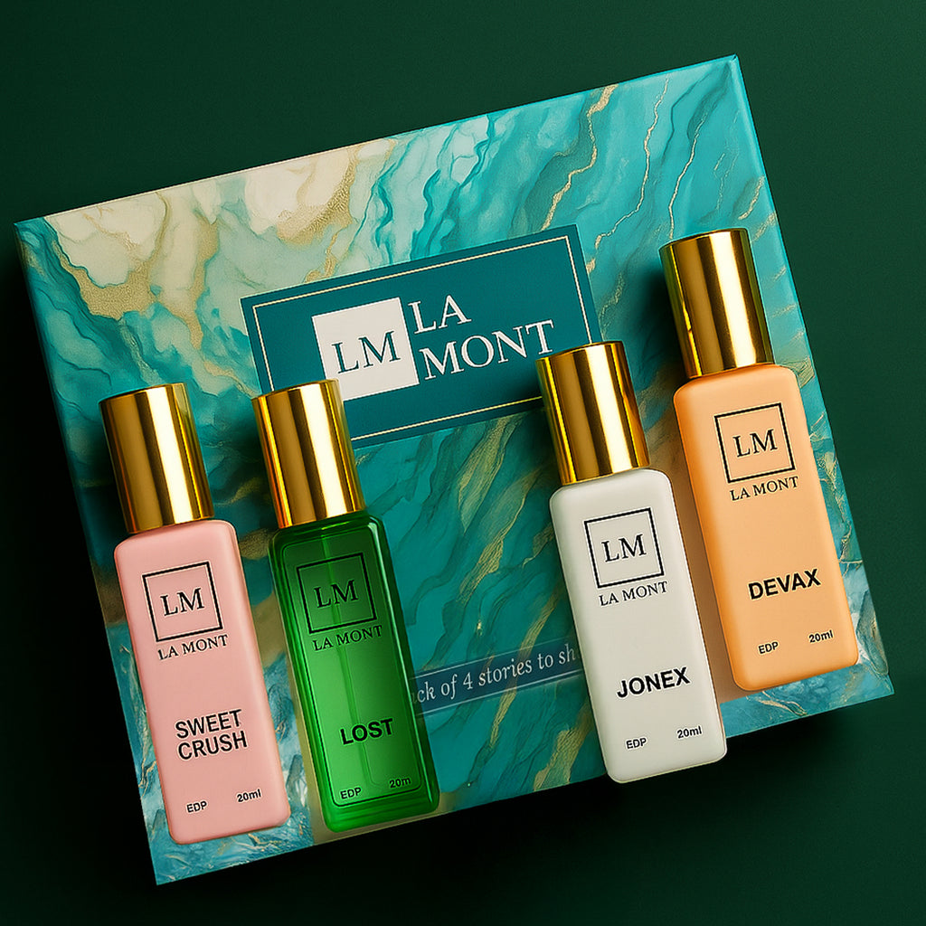 LA MONT Women's Perfume Gift Set (4x20ml)