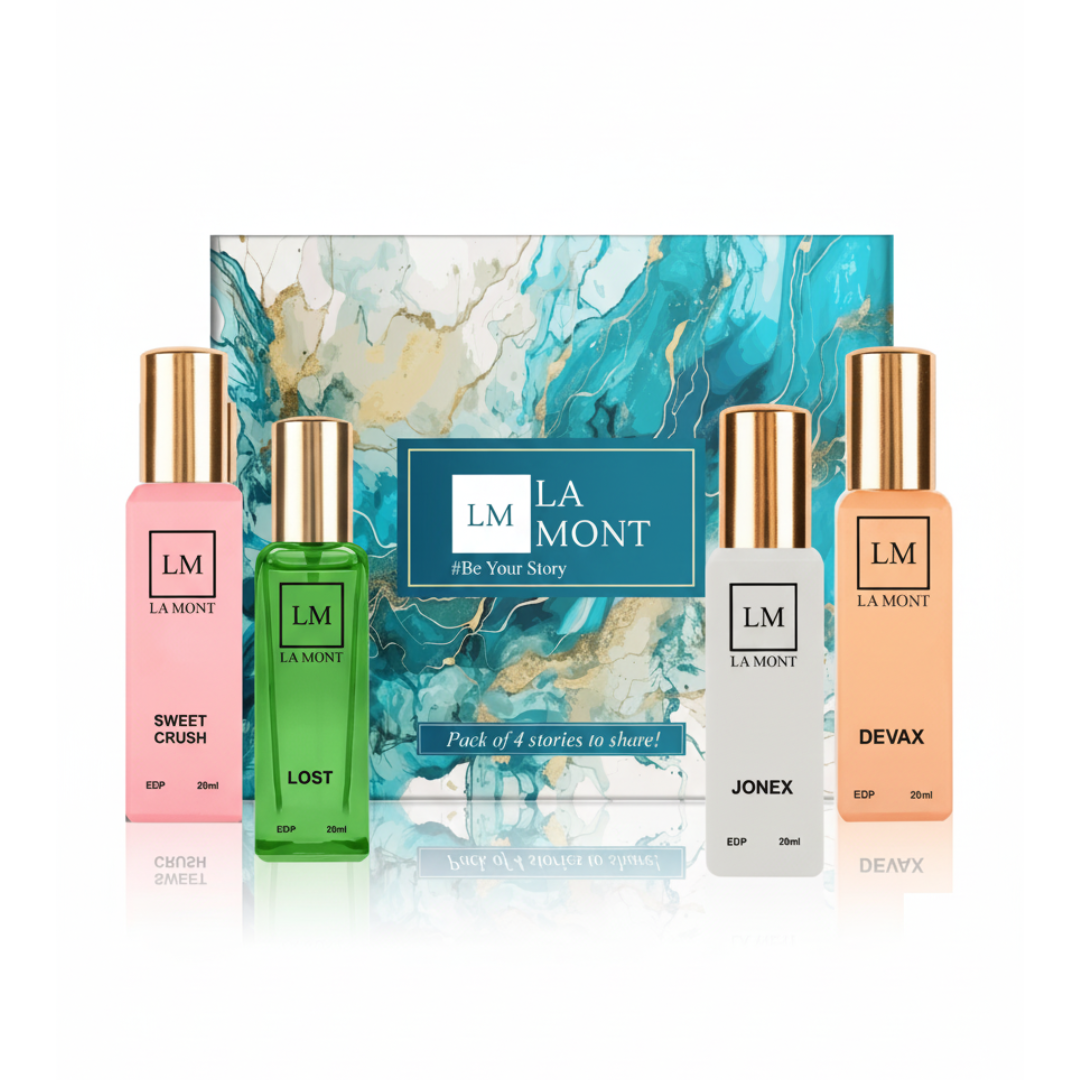 LA MONT Women's Perfume Gift Set (4x20ml)