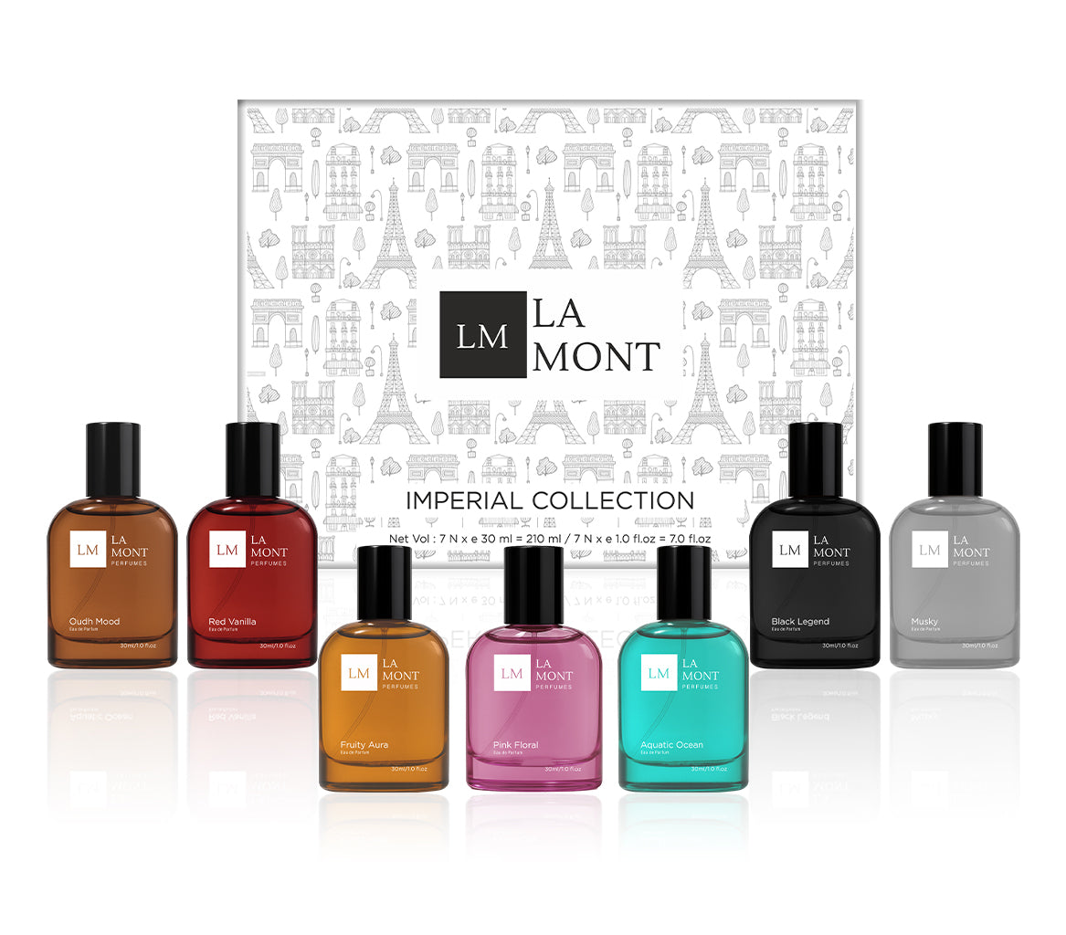 LA MONT Imperial Collection Perfume Gift Set (7x30ml)
