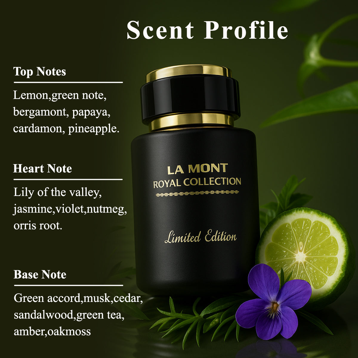 MIRONUS Limited Edition Unisex Perfume - 100ml
