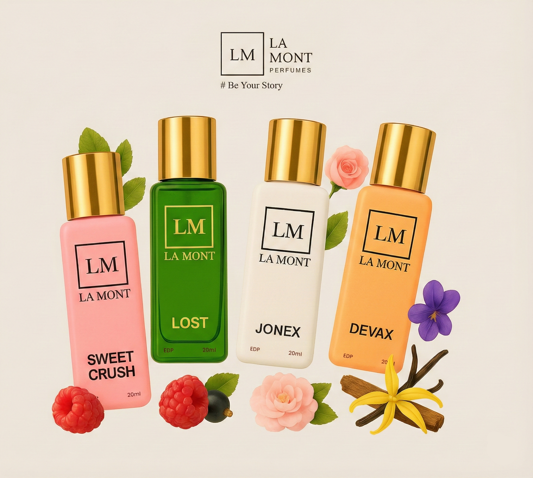 Women's EDP Gift Set 4x20ml