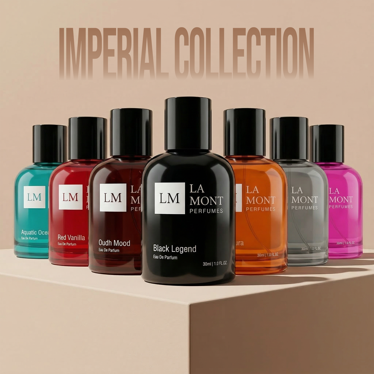 Imperial Collection 7 Luxury Perfume Pack of 7 · 30 ml (210 ml total) - Image 1